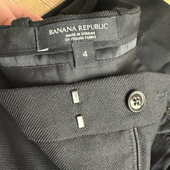 Banana Republic Women's Black Wide Leg Pants - Picture 4 of 6